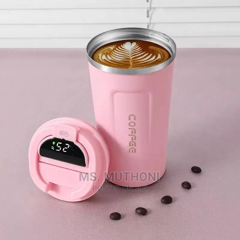 Thermos Coffee Travel Mugs With Temperature Display