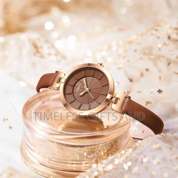Rebirth 2040 Brown Leather Watch - thumbnail 2