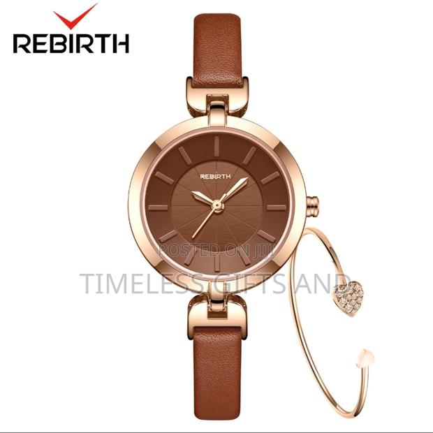 Rebirth 2040 Brown Leather Watch