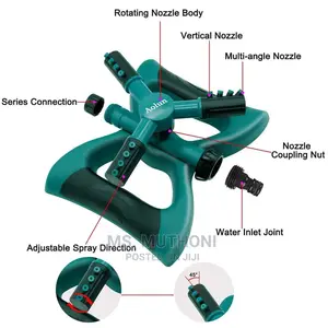 *3 Arm Garden Sprinkler With 2 Spray Options