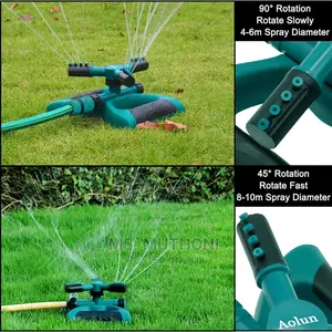 *3 Arm Garden Sprinkler With 2 Spray Options