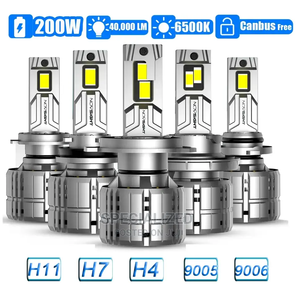 Novsight N60 Series Super Bright Vehicle Led Headlight Bulbs