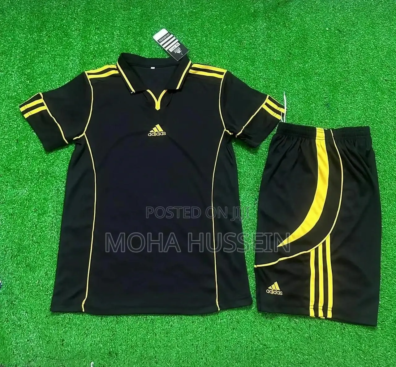 Plain Adidas Football Uniforms