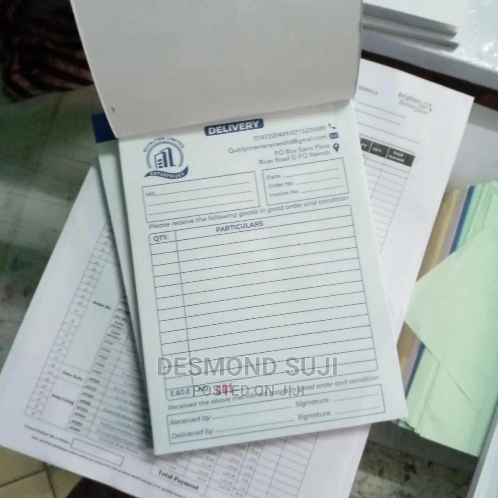 Delivery Books