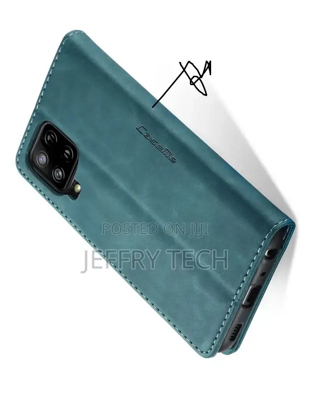 Wallet Case for Samsung Galaxy A12 5G, Premium Handmade PU L