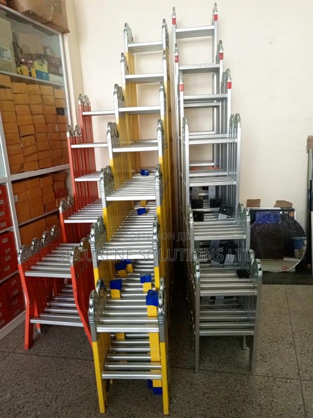 Multi Purpose Ladders Aluminium, Fibre Glass Iron - thumbnail 3