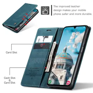 Samsung Galaxy A24 4G Wallet Case, Premium PU Leather Flip F