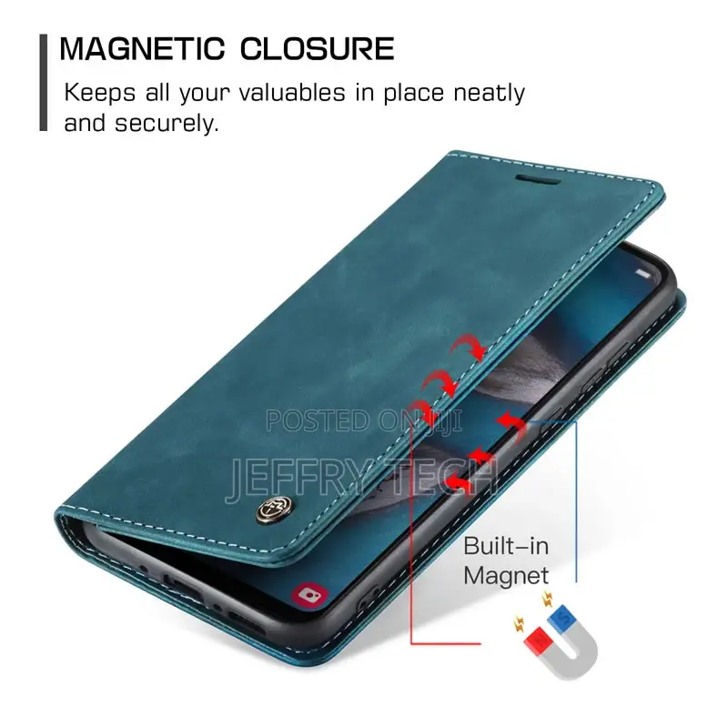 Feishell Flip Wallet Phone Case for Samsung Galaxy A34 5G 6.