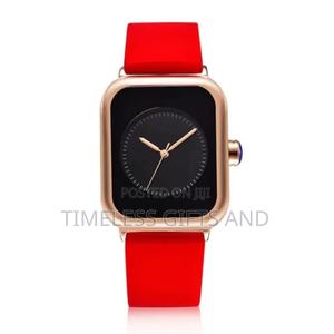 Rebirth 096 Red Silicone Strap Unisex Watch - thumbnail 2