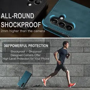 Feishell Slim Wallet Phone Case for Samsung Galaxy A54 5G 6.