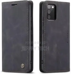 Galaxy A03s Wallet Case, PU Leather Flip Cover Stand Shockpr