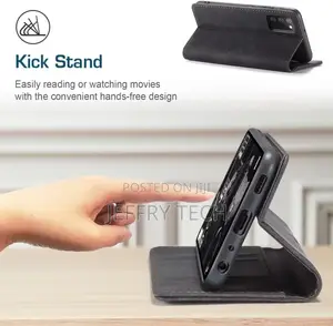 Galaxy A03s Wallet Case, PU Leather Flip Cover Stand Shockpr