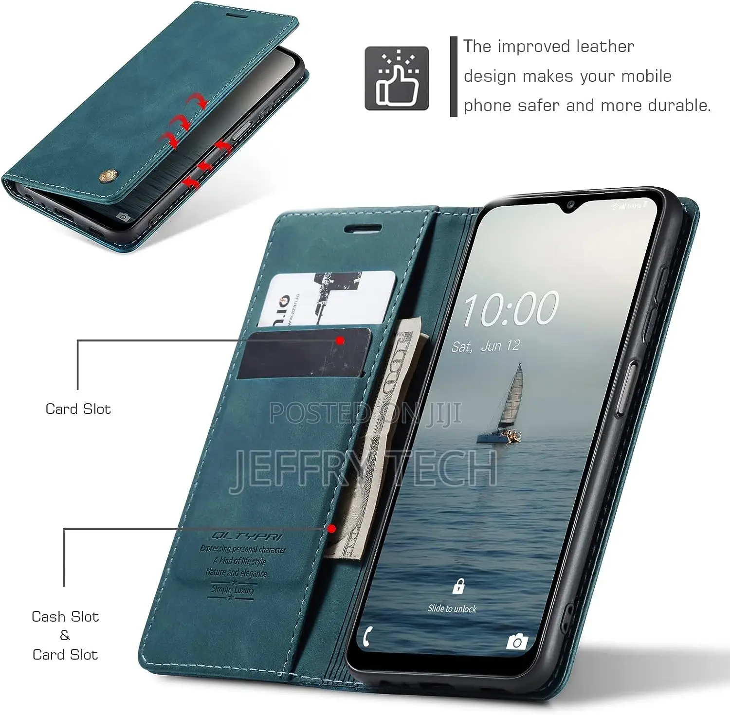 Samsung Galaxy A13 5g/A13 4g/A04s, Large Capacity Leather W