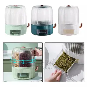 Compartment Rotatable Cereal Storage