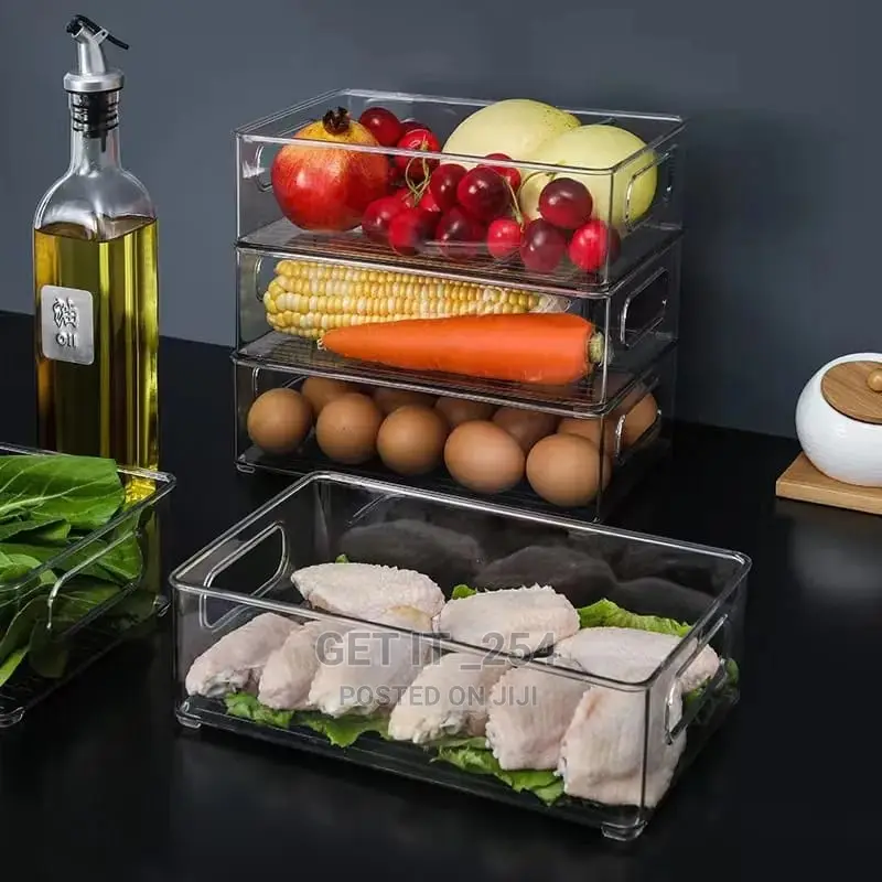 Acrylic Refrigerator / Pantry Storage Organizer