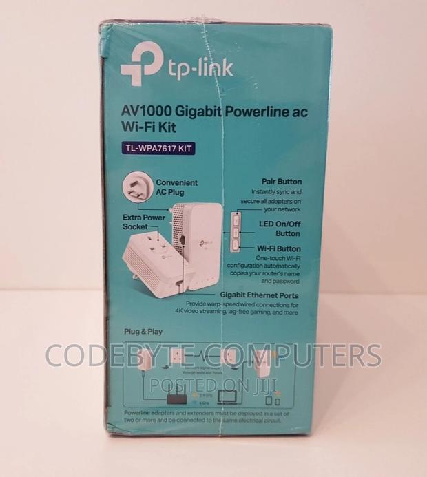 Tp-Link AC750 AV1000 Gigabit Powerline Ac Wi-Fi Kit