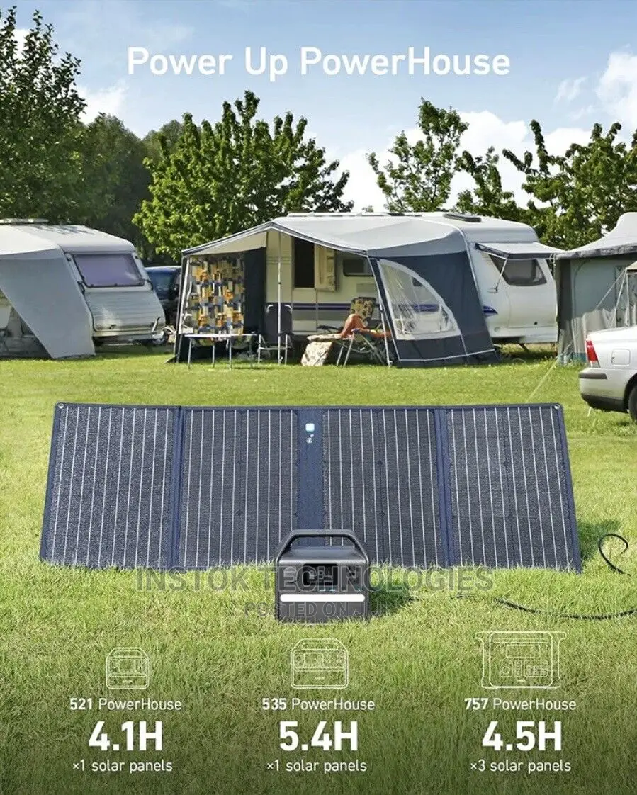 Anker 625 Solar Panel 100W With Adjustable Kickstand