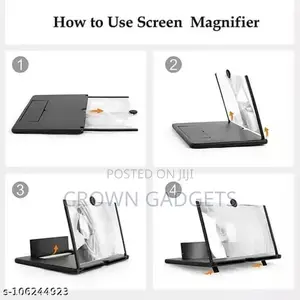 Folding Cell Phone Screen Magnifier
