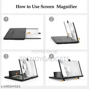 Folding Cell Phone Screen Magnifier