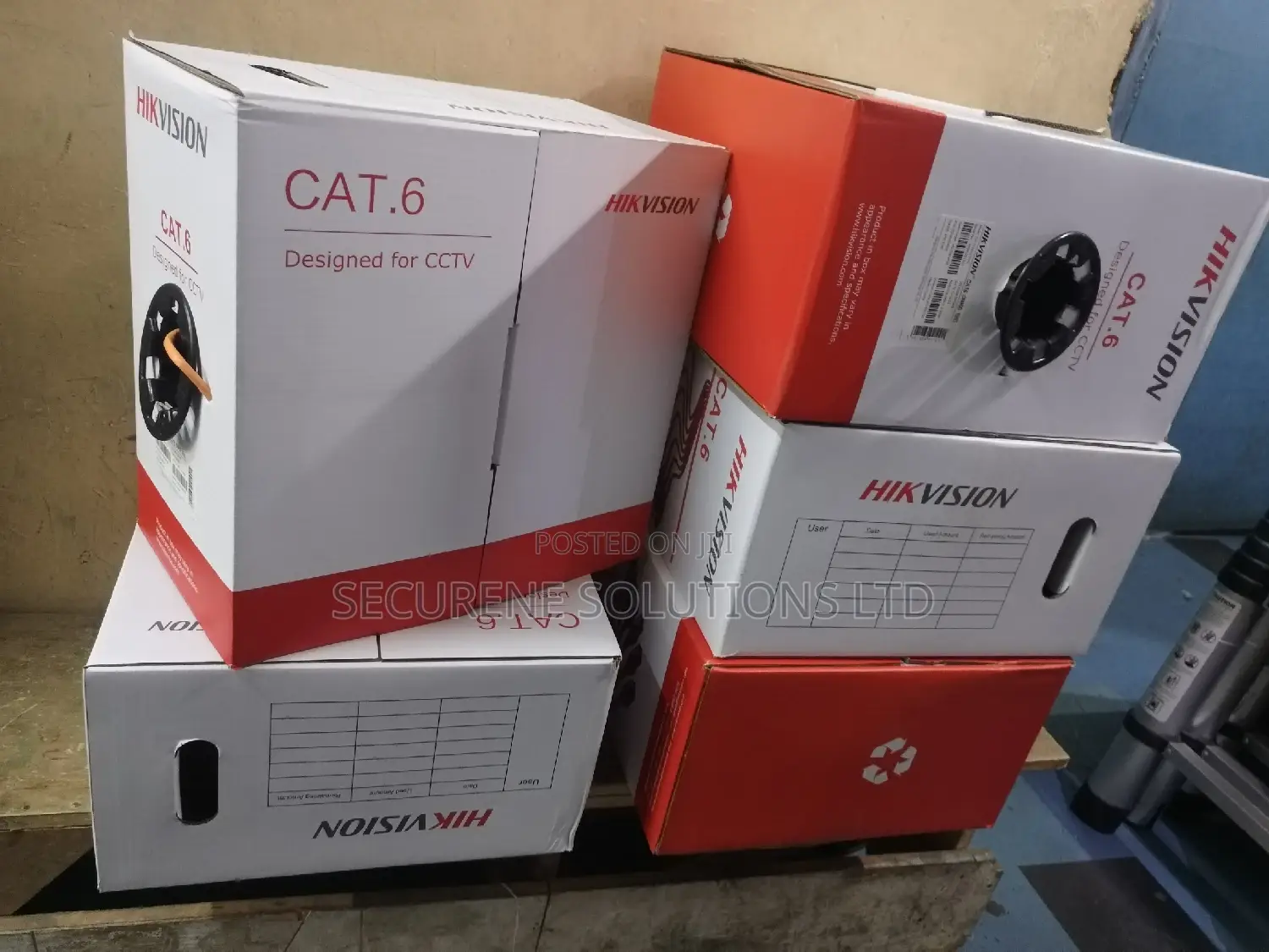 Hikvision Ds-1ln6u-Sc0 Utp Cat6 Network Cable