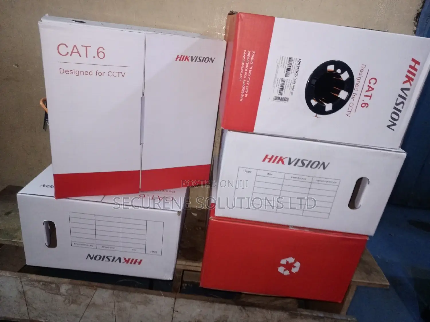 Hikvision Ds-1ln6u-Sc0 Utp Cat6 Network Cable