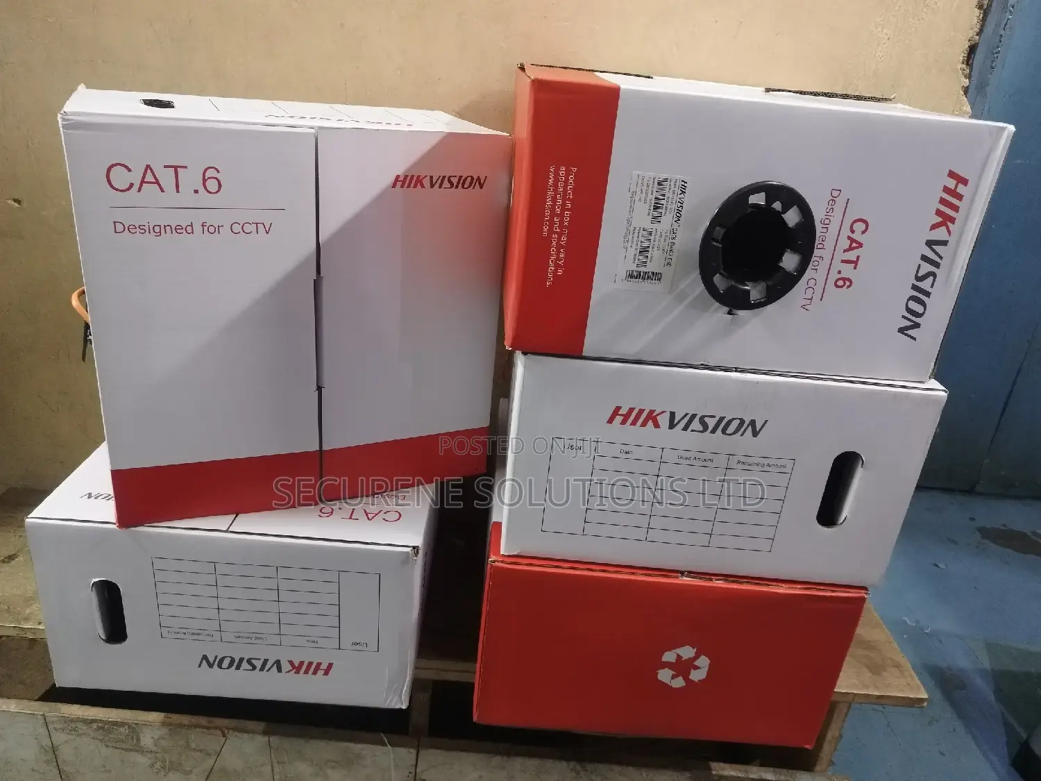 Hikvision Ds-1ln6u-Sc0 Utp Cat6 Network Cable
