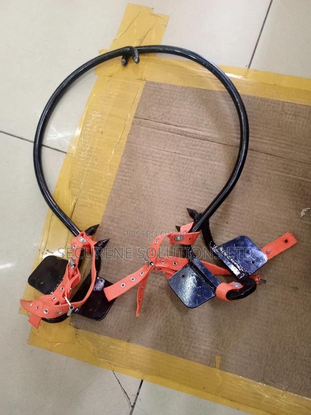 Wooden Pole Climbers With Quality Foot Straps