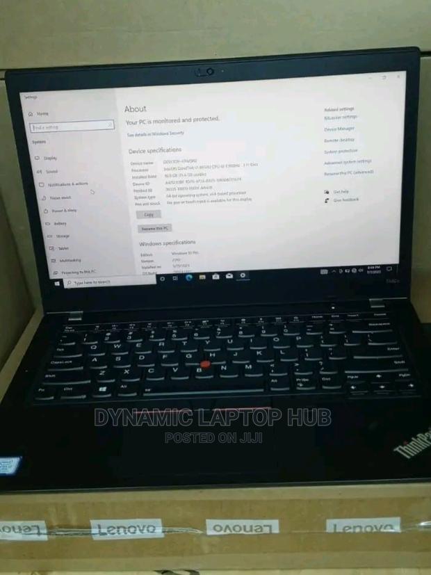 Laptop Lenovo ThinkPad T480s 16GB Intel Core i7 SSD 512GB - thumbnail 4