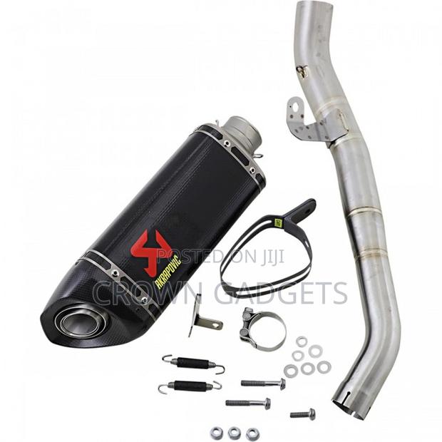 Universal Motorcycle Akrapovic Exhaust Pipe - main view