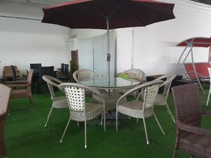 6 Seater Garden Set Plus Umbrella - thumbnail 2