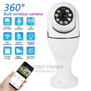1080p 360° Panoramic Camera Light Bulb Wifi Ptz - thumbnail 2