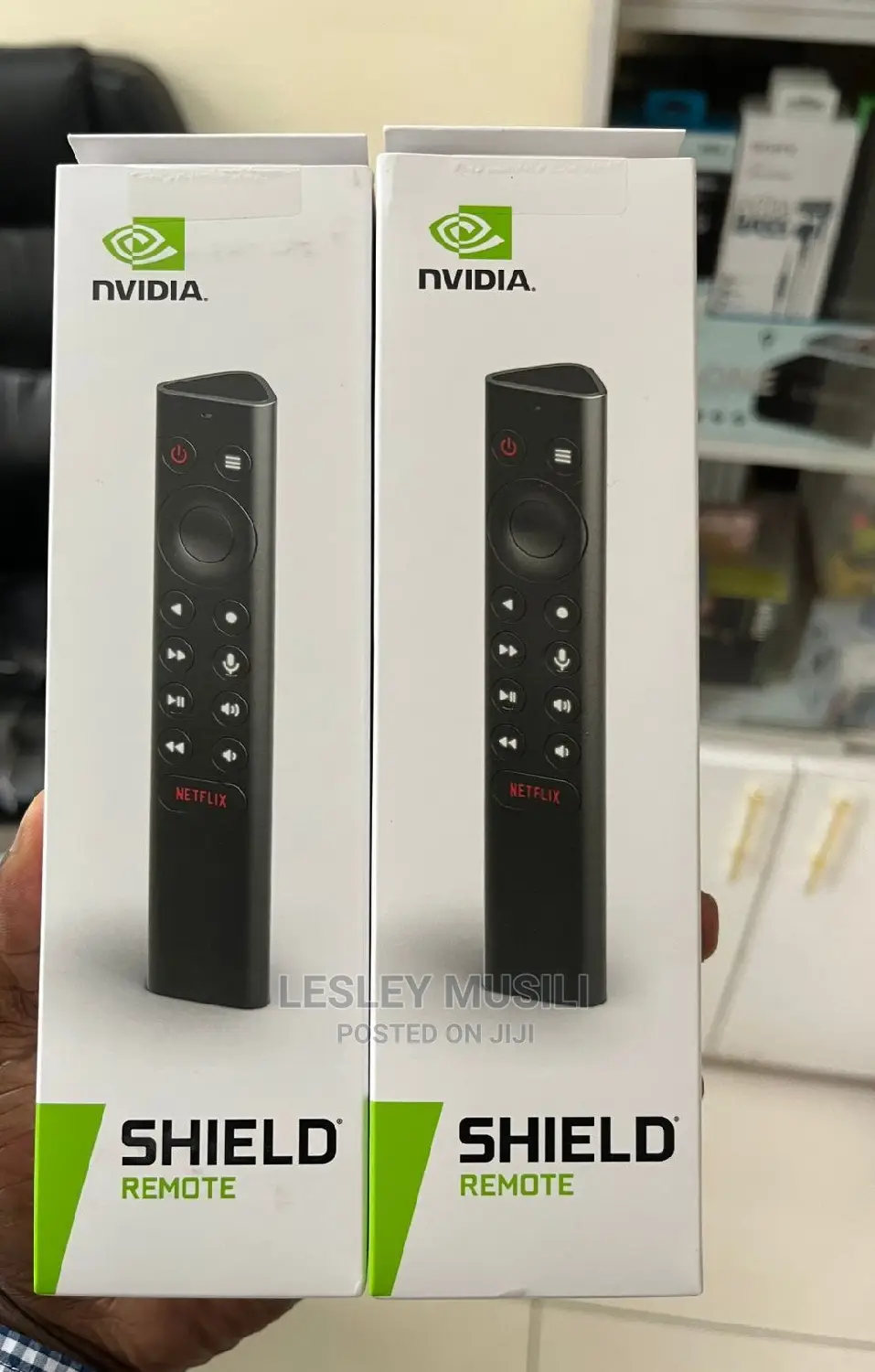 NVIDIA SHIELD Remote; Voice Search, Motion-