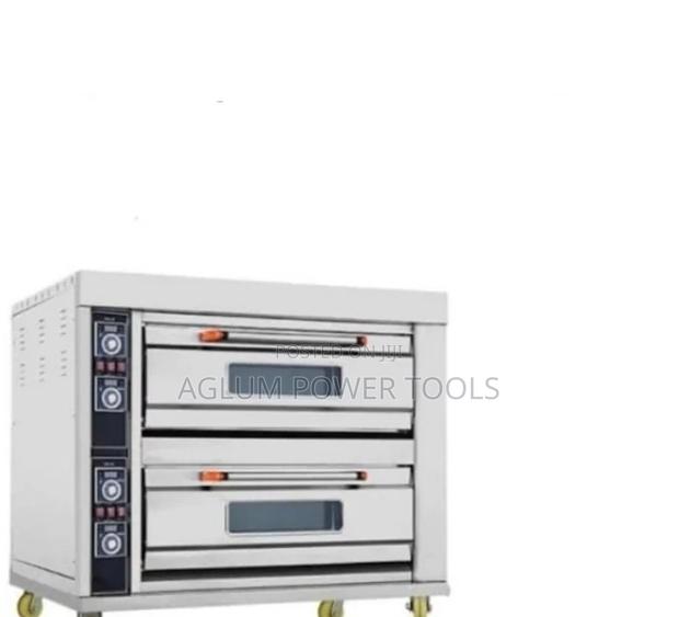 Premier Commercial Oven 2 Deck 4 Trays. - main view