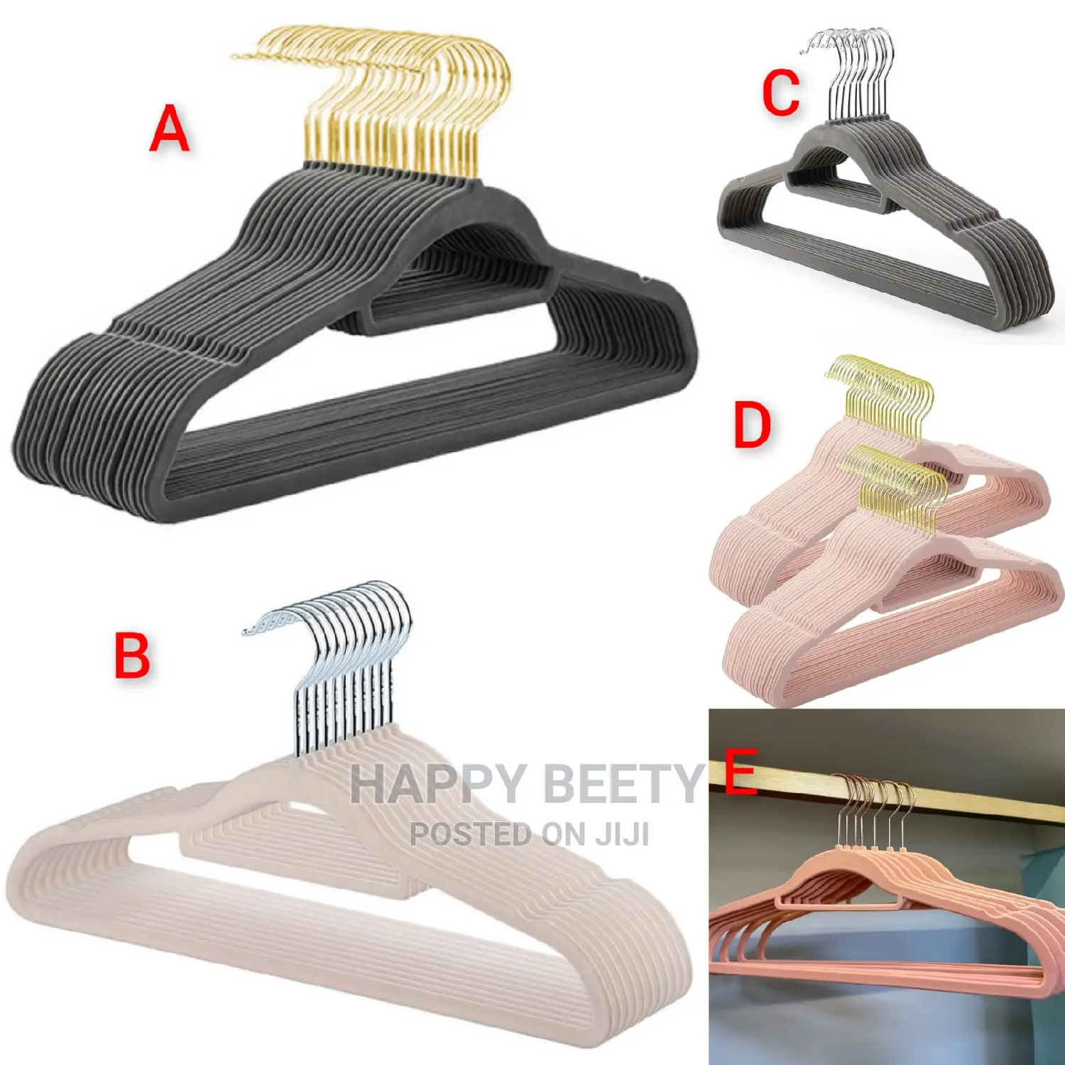 *Velvet Hangers 360degres Rotatable