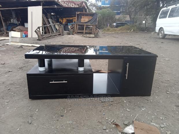 Luxury Glass Top Coffee Table - main view