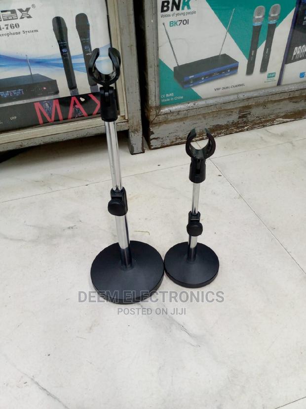 Desk/Table Microphone Stand ( Silver) - main view