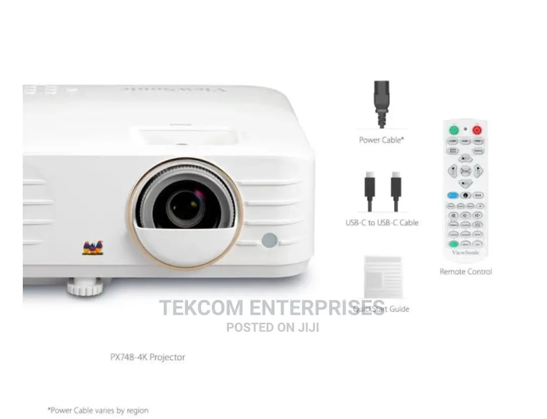 Viewsonic PX748- 4,000 ANSI Lumens Home Projector