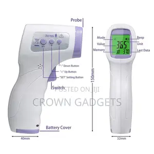 Forehead Thermometer With 1 Second Quick Measurement