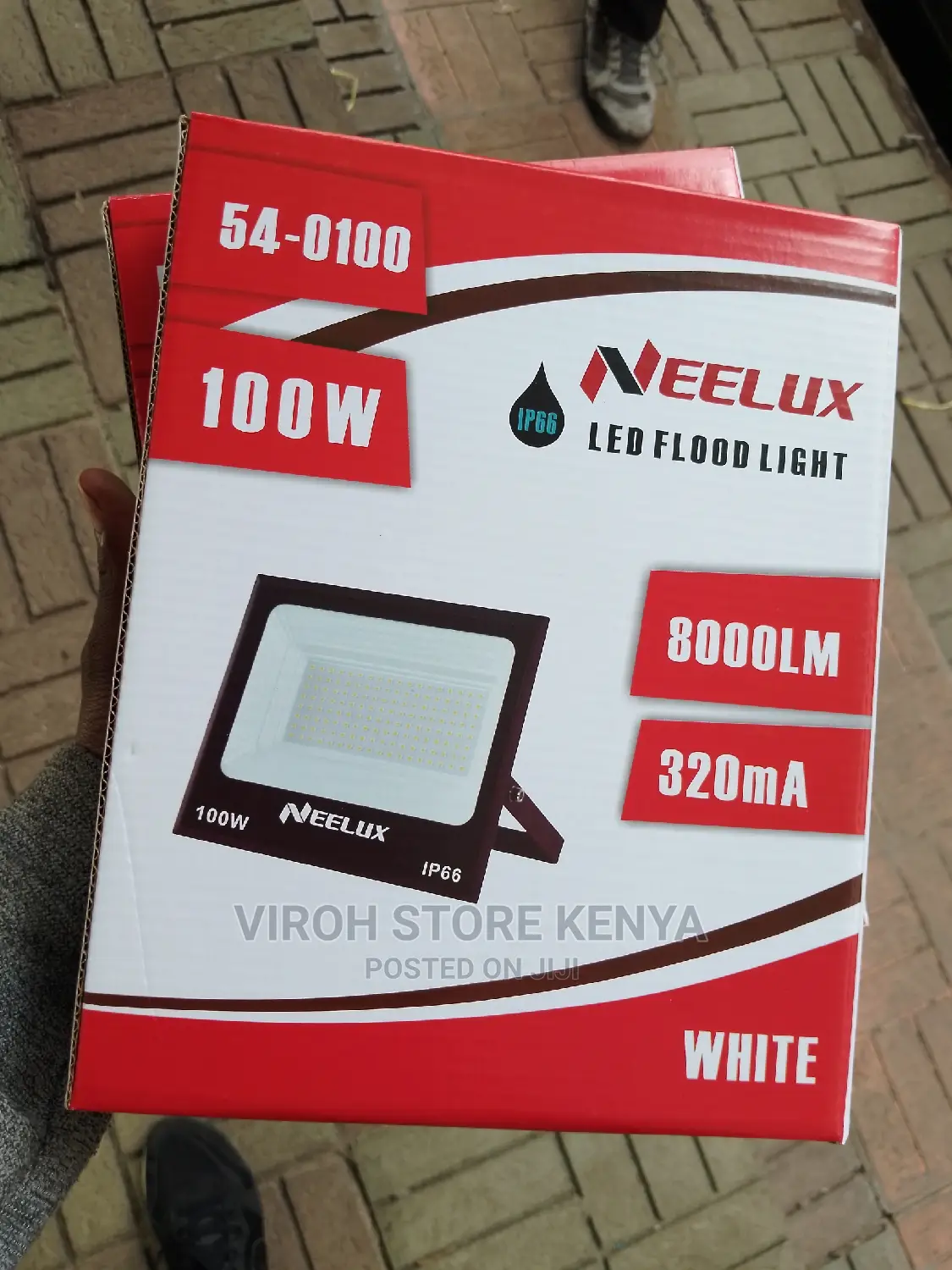 IP66 100watts Bright LED Floodlight Security Light