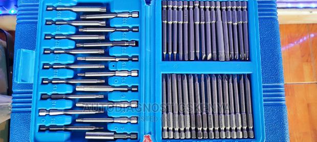 50 Piece Hex, Star, Torx Extra Long Screwdriver Bits