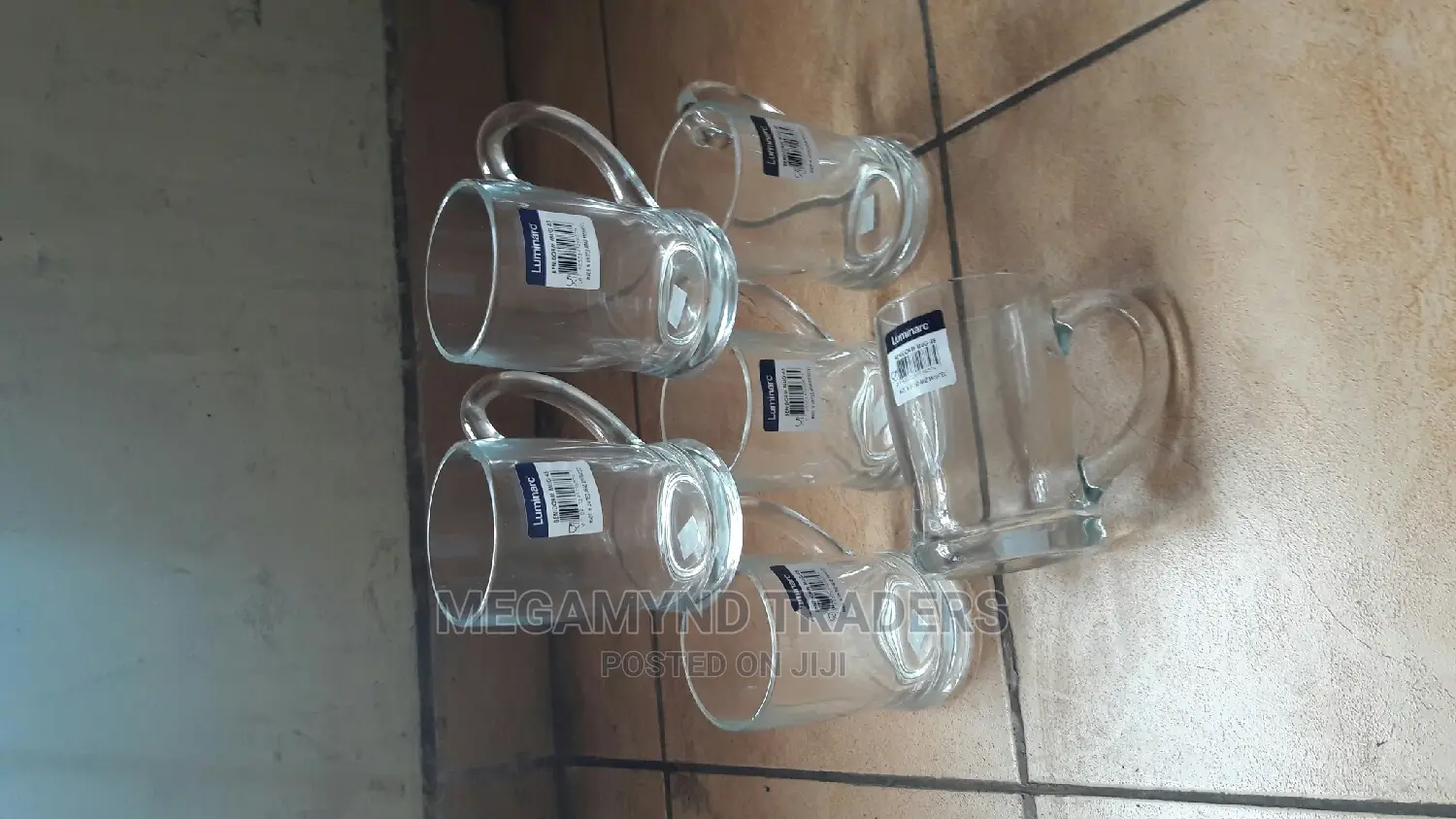 6pc Beer Mugs 450ml/Luminarc Benidorm Mug/Dawa Mug