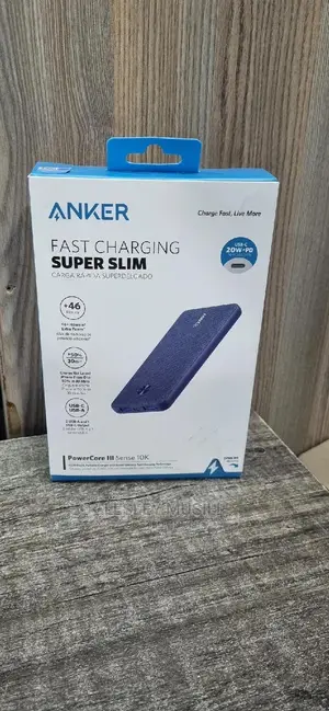 Anker Fast Charging Super Slim Powercore III Sense 