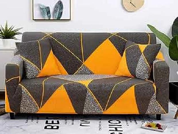 Stretchable Printed Sofa Covers - main view