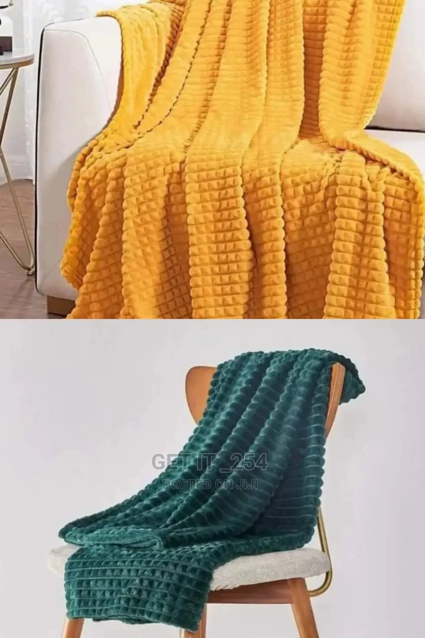 Knitted Throw Blankets* Size:130*220 Colours: Gray