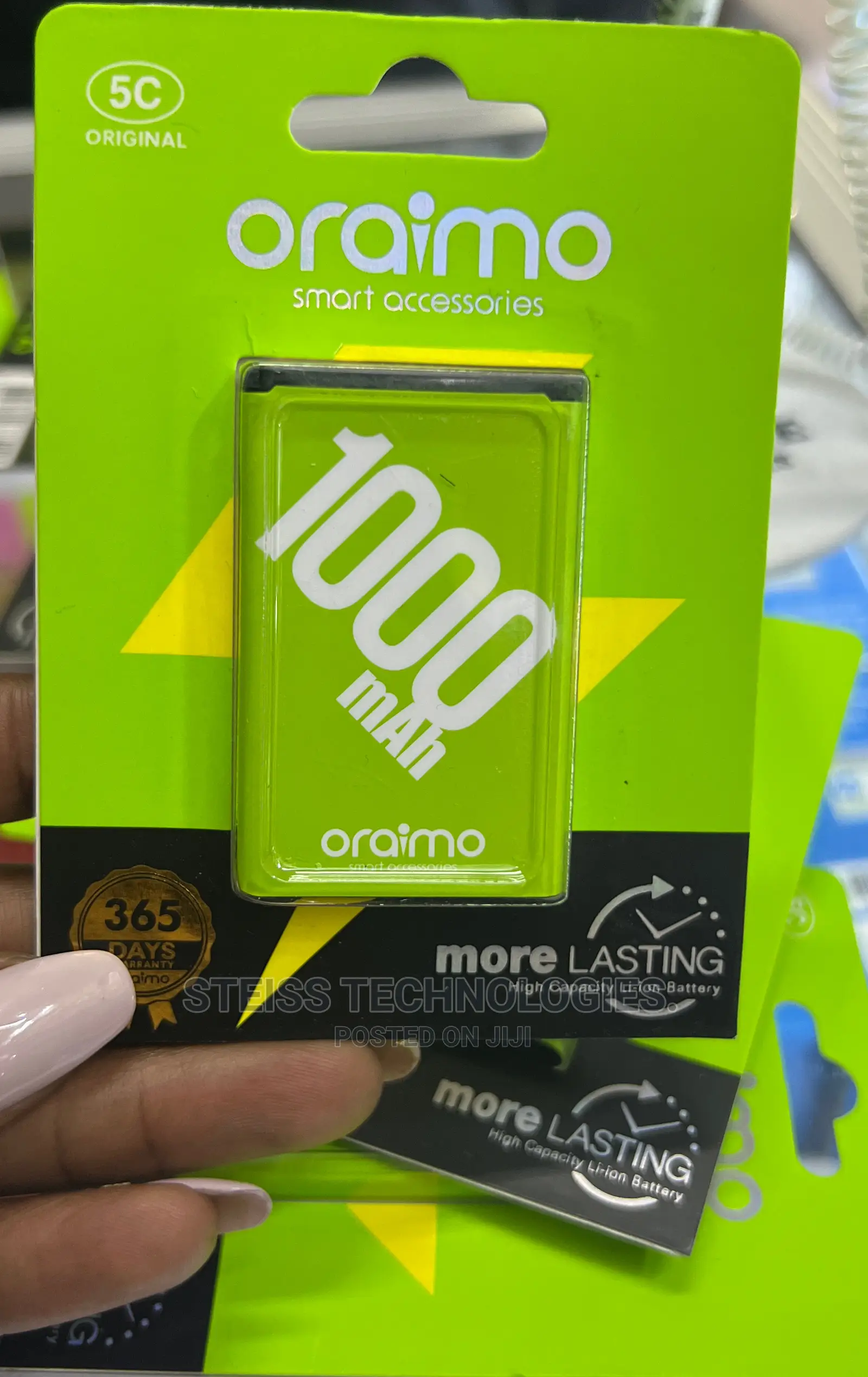 Oraimo Battery.