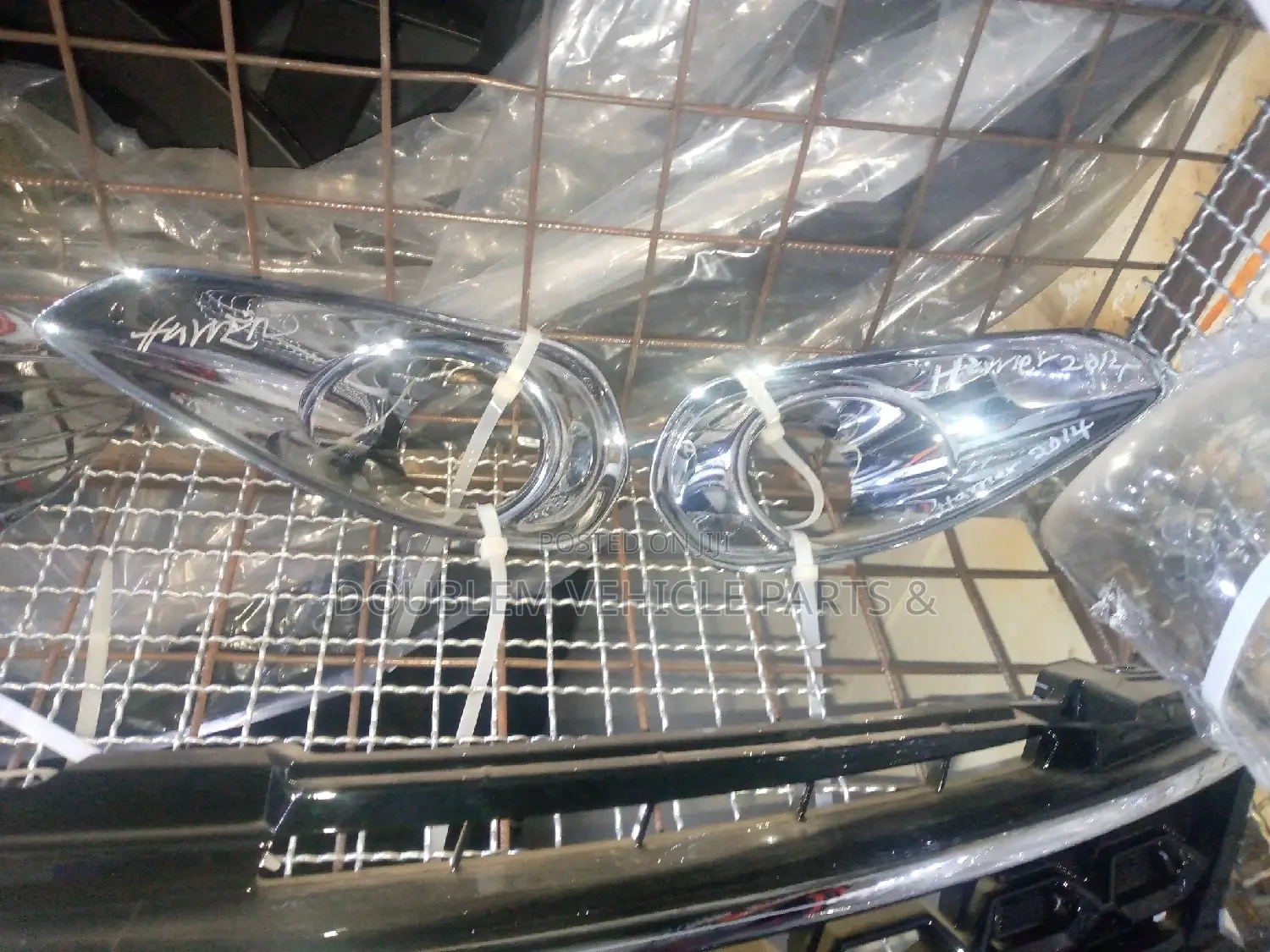 Foglamp Covers/Foglight Covers Toyota Harrier 2013,2014,2015