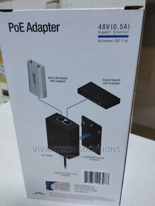 Ubiquiti Networks POE-48-24W-G 24V Poe Adapter - thumbnail 2