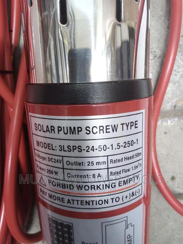 Solar Submersible Water Pump 24v 50m