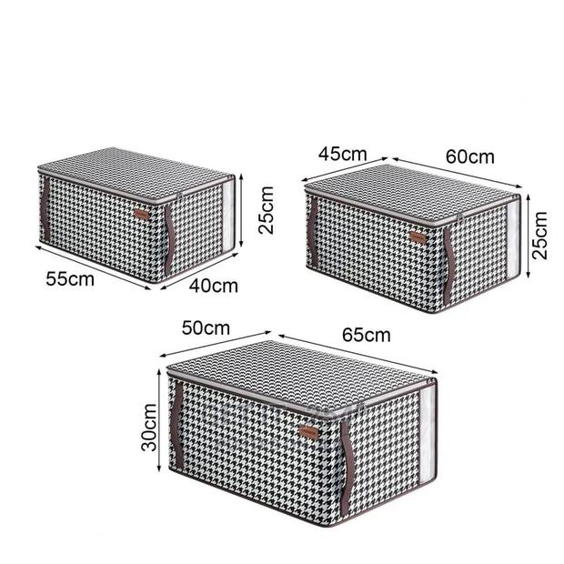 3 PCS Large Capacity Quilt Duvet/Closet Organizer - thumbnail 4