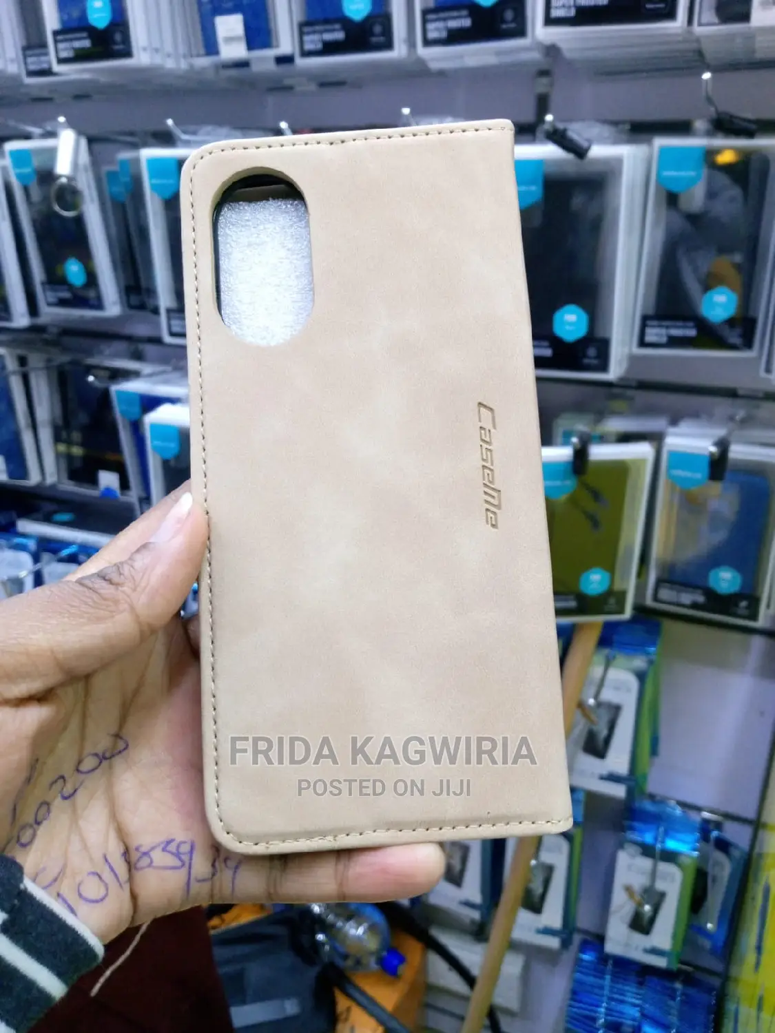 Oppo A17 Caseme Leather Flip Cover